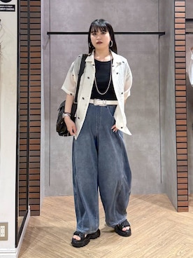 myuさん（レディース・160cm）の春コーディネート