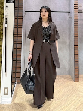 myuさん(レディース・160cm)の夏コーディネート