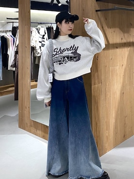 myuさん（レディース・158cm）の秋コーディネート