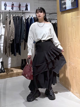 myuさん(レディース・160cm)の秋コーディネート