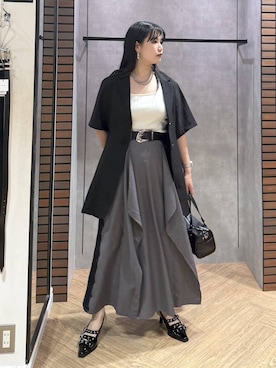 myuさん(レディース・160cm)の夏コーディネート