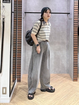 myuさん(レディース・160cm)の夏コーディネート