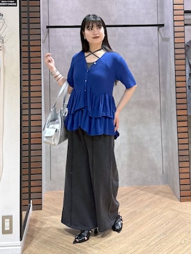 myuさん（レディース・160cm）の春コーディネート