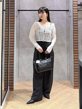 myuさん(レディース・160cm)の春コーディネート