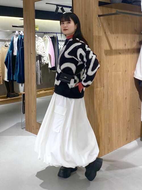 セール】クシュソデハイネックテレコ（ニット/セーター）｜PAGEBOY