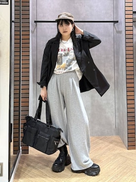 myuさん(レディース・160cm)の秋コーディネート