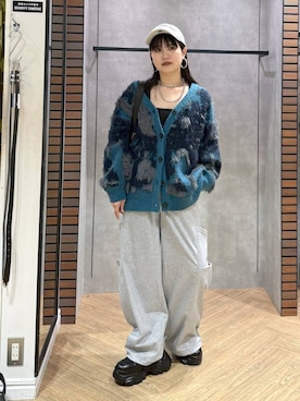 「PAGEBOY（ページボーイ）のレースアップソックスブーツ 【3サイズ展開・軽量】（ブーツ、ブラック系）」を使った、myuさん（レディース・158cm）の夏コーディネート
