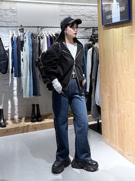 myuさん(レディース・160cm)の秋コーディネート