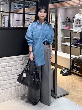 myuさん(レディース・160cm)の夏コーディネート