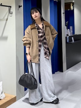 「アイテム（ニットキャップ/ビーニー）」を使った、myuさん（レディース・160cm・20代）の秋コーディネート