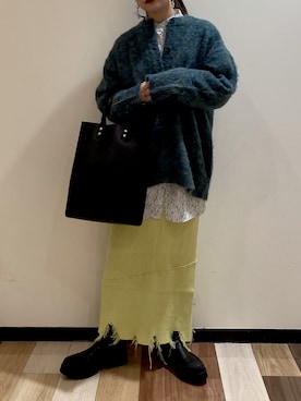 myuさん（レディース・159cm）の冬コーディネート