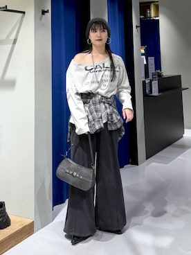 myuさん（レディース・160cm）の春コーディネート