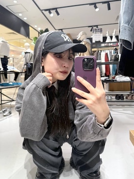 myuさん（レディース・160cm）の冬コーディネート