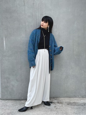 myuさん（レディース・158cm）の秋コーディネート