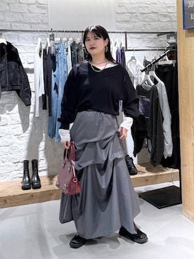 myuさん（レディース・160cm）の秋コーディネート