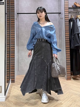 myuさん(レディース・160cm)の春コーディネート