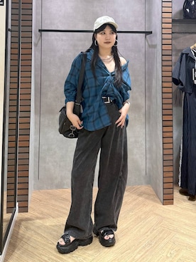myuさん(レディース・160cm)の夏コーディネート