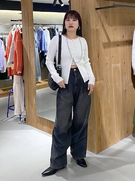 myuさん（レディース・158cm）の春コーディネート