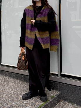 myuさん（レディース・159cm）の春コーディネート