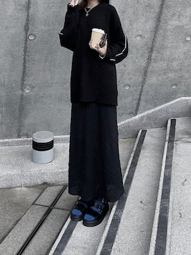 「IZZUE（イズゥー）のアイテム」を使った、Pangwingjoyceさん（レディース・167cm）の秋コーディネート