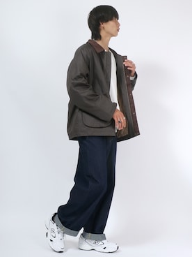 「ワーク」｜「アイテム（その他）」を使った、Salong hameu【Official】さん（メンズ・174cm）の冬コーディネート