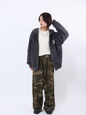 「アイテム（その他）」を使った、Salong hameu【Official】さん（レディース・165cm）の秋コーディネート
