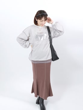「シルバー」｜「アイテム（その他）」を使った、Salong hameu【Official】さん（レディース・157cm）の秋コーディネート