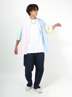 Salong hameu【Official】さん（メンズ・174cm）の夏コーディネート