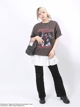 「スカートコーデ」｜「アイテム（その他）」を使った、Salong hameu【Official】さん（レディース・165cm）の春コーディネート