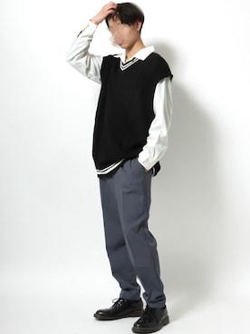 Salong hameu【Official】さん（メンズ・174cm）の春コーディネート