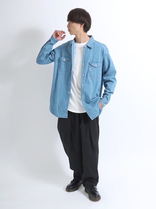 Lee（リー）WORK SHIRTS DENIM/ワークシャツデニム メンズ