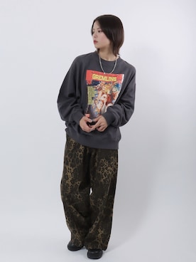 「柄パンツ」｜Salong hameu【Official】さん（レディース・165cm）の秋コーディネート