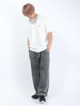 「ワンポイント」｜「アイテム（その他）」を使った、Salong hameu【Official】さん（メンズ・174cm）の夏コーディネート