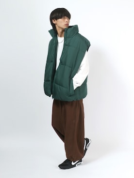 「キルトジャケット」｜「アイテム（その他）」を使った、Salong hameu【Official】さん（メンズ・174cm）の秋コーディネート