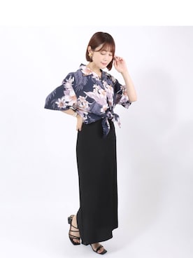 「アイテム（その他）」を使った、Salong hameu【Official】さん（レディース・157cm）の夏コーディネート
