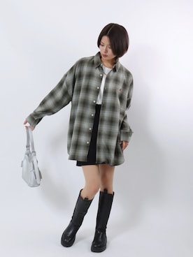 「アイテム（その他）」を使った、Salong hameu【Official】さん（レディース・165cm）の秋コーディネート