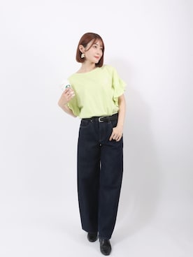 Salong hameu【Official】さん（骨格ウェーブ・レディース・157cm）の秋コーディネート