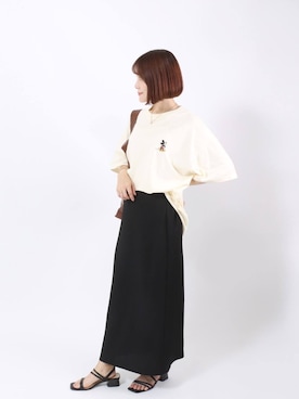 「disney」｜Salong hameu【Official】さん（レディース・157cm）の夏コーディネート