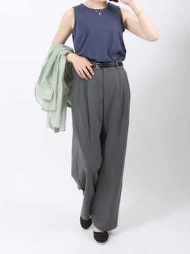 「アイテム（その他）」を使った、Salong hameu【Official】さん（骨格ウェーブ・レディース・157cm）の夏コーディネート