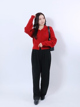「アイテム（その他）」を使った、Salong hameu【Official】さん（レディース・156cm）の秋コーディネート