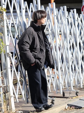 Salong hameu【Official】さん(メンズ・174cm)の冬コーディネート