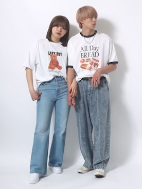 「韓国コーデ」｜「アイテム（その他）」を使った、Salong hameu【Official】さん（メンズ・174cm）の夏コーディネート