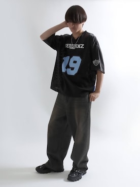 「アイテム（その他）」を使った、Salong hameu【Official】さん（メンズ・173cm）の夏コーディネート