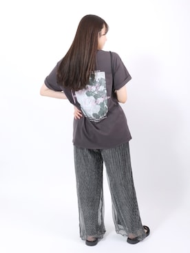 「ラメ」｜「アイテム（その他）」を使った、Salong hameu【Official】さん（レディース・156cm）の夏コーディネート