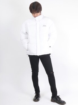 「FILA（フィラ）のアイテム（ジャケット/アウター）」を使った、Salong hameu【Official】さん（メンズ・175cm）の秋コーディネート