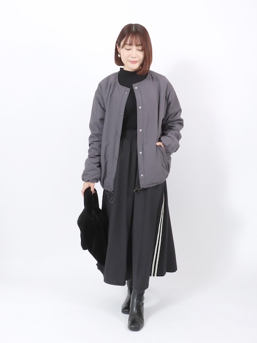 セール】CONVERSE（コンバース）裏地シャギーボアファー ノーカラー