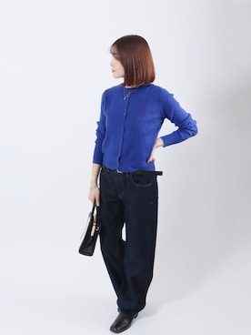 「U.S.POLO ASSN.」｜Salong hameu【Official】さん（レディース・157cm）の秋コーディネート