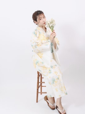 「夏祭り」｜Salong hameu【Official】さん（骨格ウェーブ・レディース・157cm）の夏コーディネート