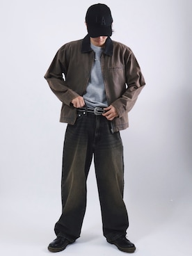 「アイテム（その他）」を使った、Salong hameu【Official】さん（メンズ・173cm）の冬コーディネート