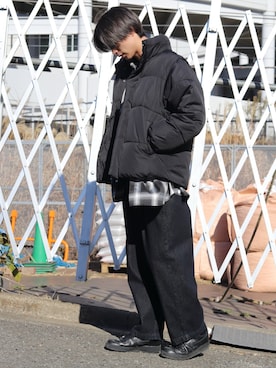 Salong hameu【Official】さん(メンズ・174cm)の冬コーディネート